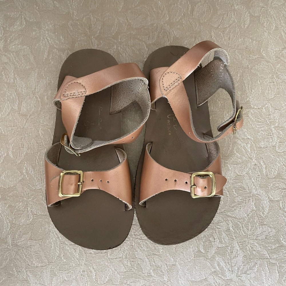 Rose Gold Salt Water Sandals size 9